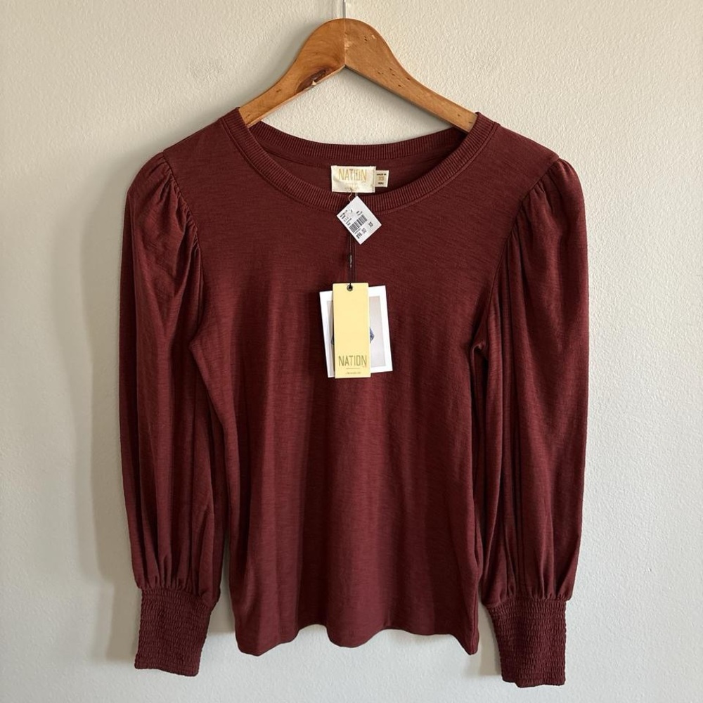 Nation LTD Long Sleeve Blouse